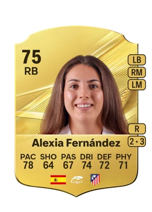 Alexia Fernández 75 RB