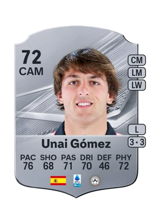 Unai Gómez 72 CAM