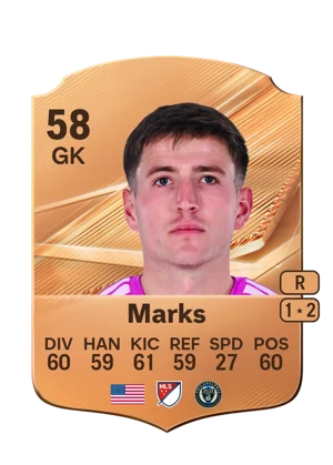 Marks 58 GK