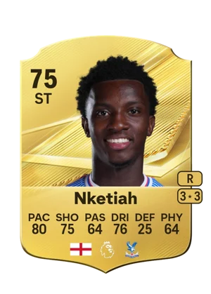 Nketiah 75 ST