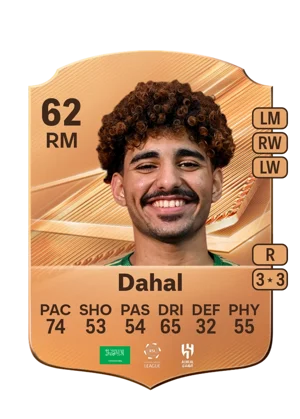 Dahal 62 RM