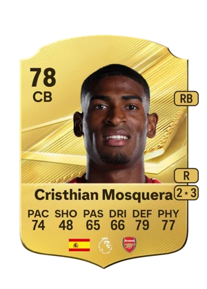Cristhian Mosquera 78 CB