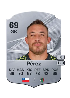 Pérez 69 GK