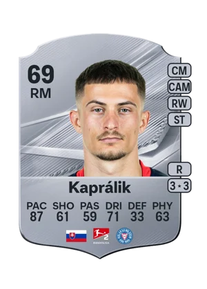 Kaprálik 69 RM