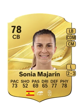 Sonia Majarín 78 CB