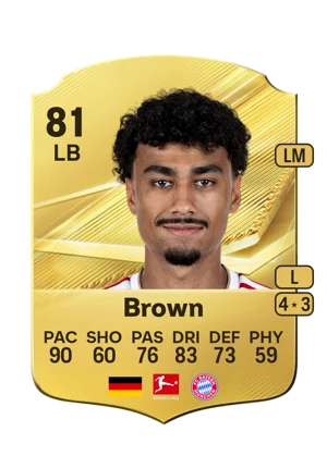 Brown 81 LB