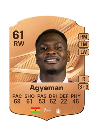 Agyeman 61 RW