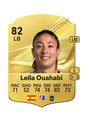 Leila Ouahabi 82 LB