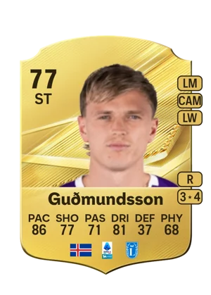 Guðmundsson 77 ST
