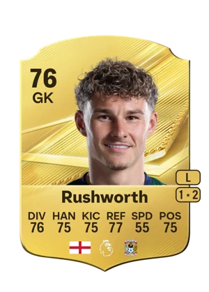 Rushworth 76 GK