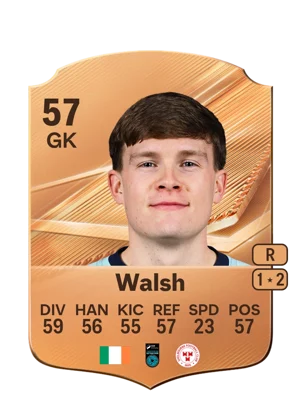 Walsh 57 GK