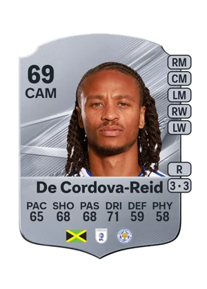 De Cordova-Reid 69 CAM