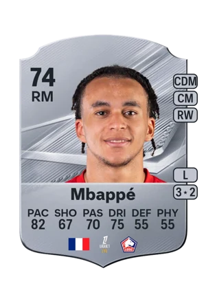 Mbappé 74 RM
