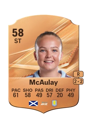 McAulay 58 ST