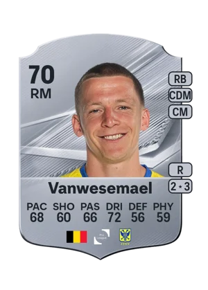 Vanwesemael 70 RM