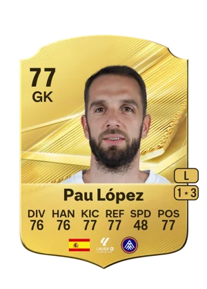 Pau López 77 GK
