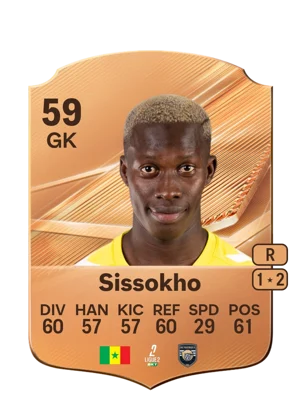 Sissokho 59 GK
