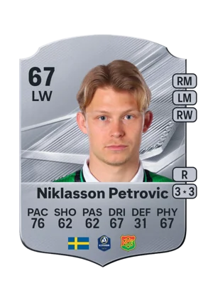 Niklasson Petrovic 67 LW