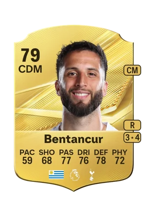 Bentancur 79 CDM