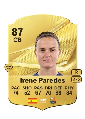 Irene Paredes 87 CB