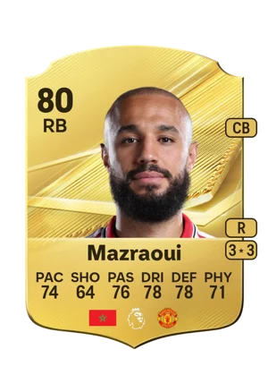 Mazraoui 80 RB