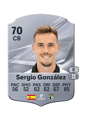 Sergio González 70 CB