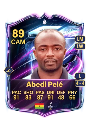Abedi Pelé 89 CAM