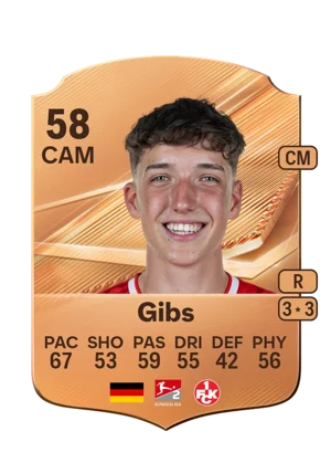 Gibs 58 CAM
