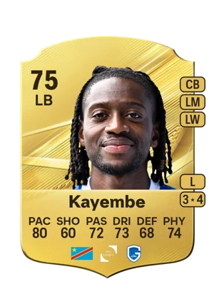 Kayembe 75 LB