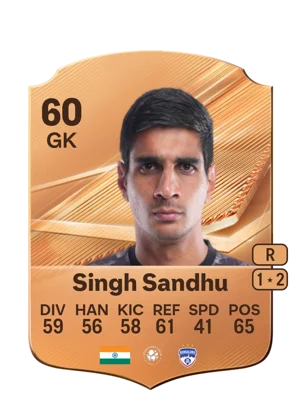 Singh Sandhu 60 GK