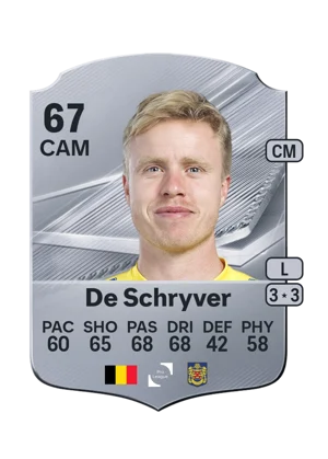 De Schryver 67 CAM