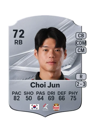 Choi Jun 72 RB