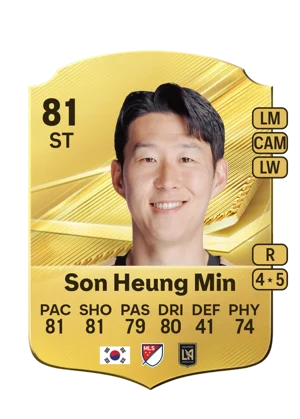 Son Heung Min 81 ST
