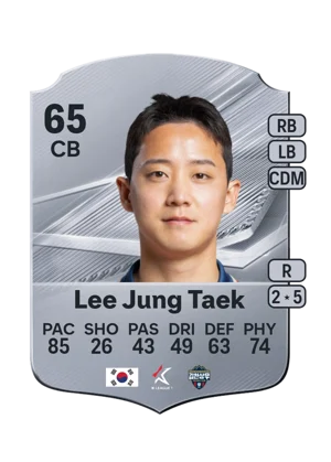 Lee Jung Taek 65 CB