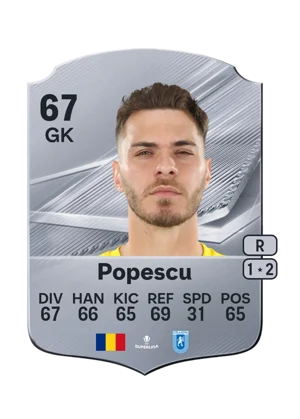 Popescu 67 GK
