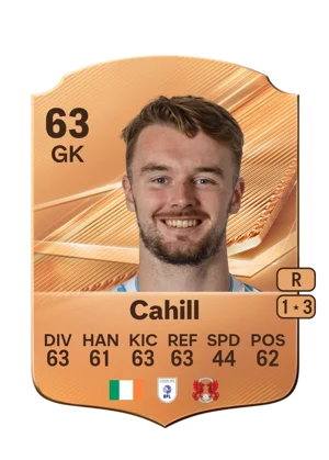Cahill 63 GK