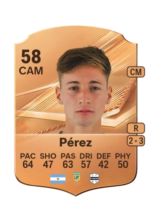 Pérez 58 CAM