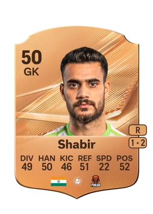 Shabir 50 GK