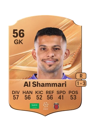 Al Shammari 56 GK