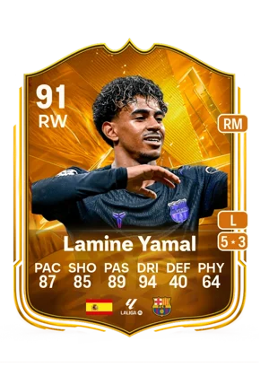 Lamine Yamal 91 RW