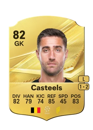 Casteels 82 GK