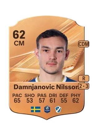 Damnjanovic Nilsson 62 CM
