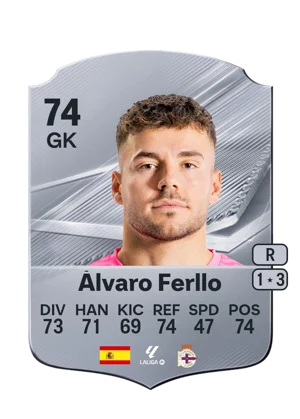 Álvaro Ferllo 74 GK