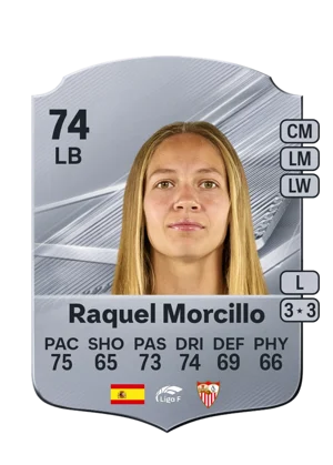Raquel Morcillo 74 LB