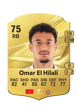 Omar El Hilali 75 RB