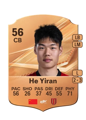 He Yiran 56 CB
