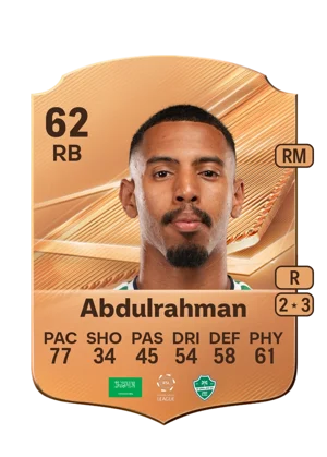 Abdulrahman 62 RB