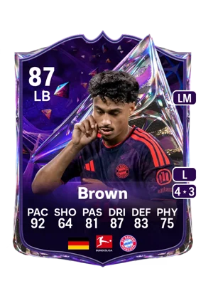 Brown 87 LB