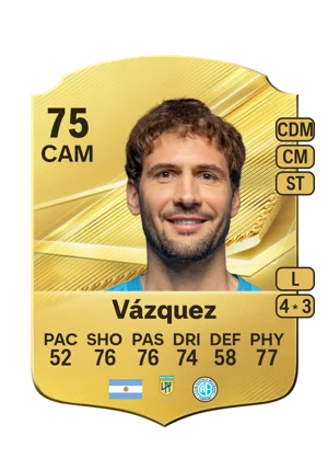 Vázquez 75 CAM