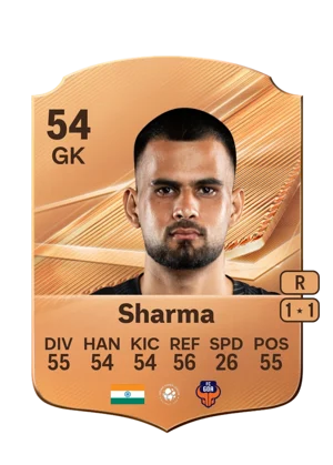 Sharma 54 GK